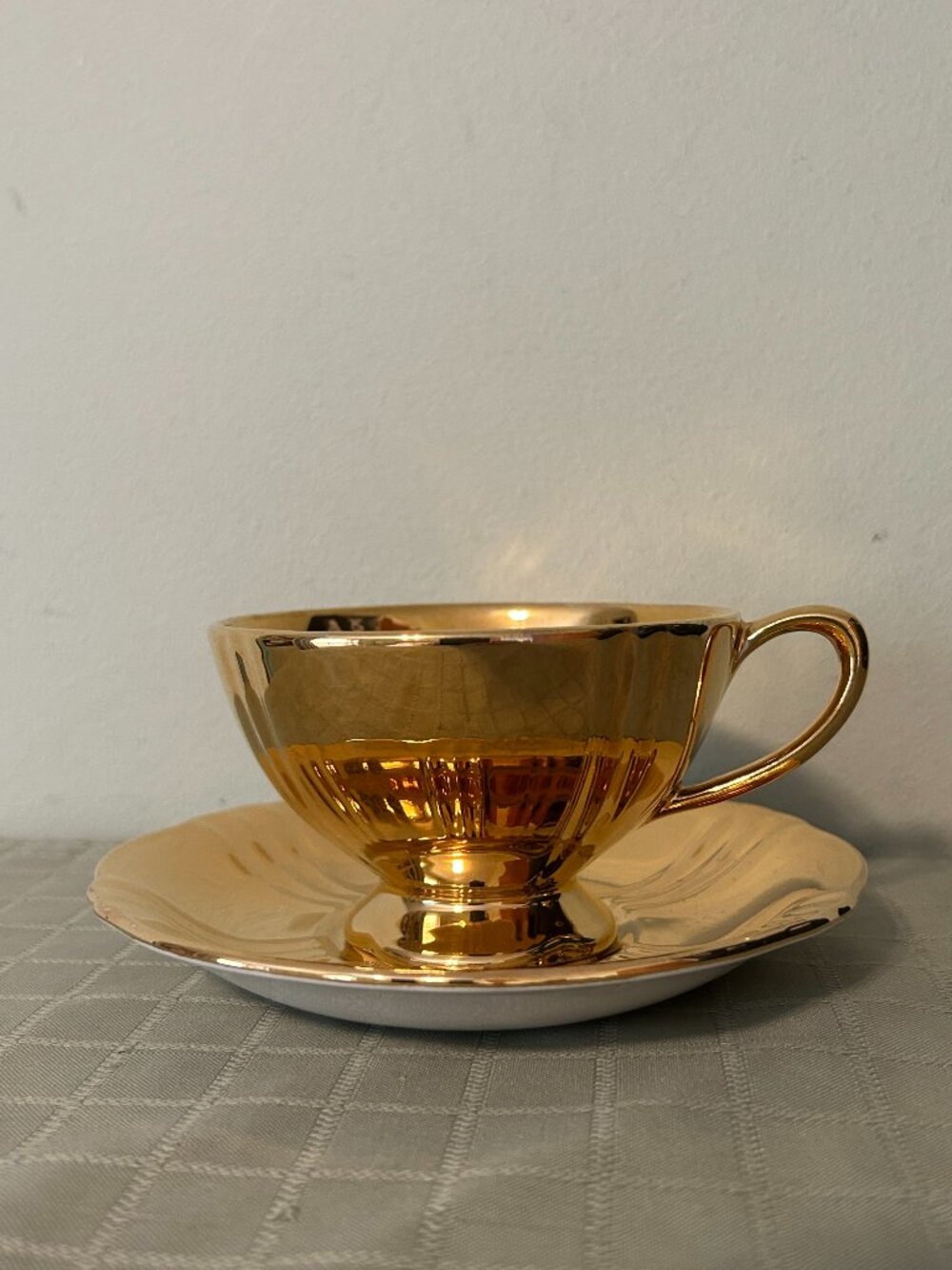 Vintage Royal Winton "Golden Age" Tea Cup and Saucer